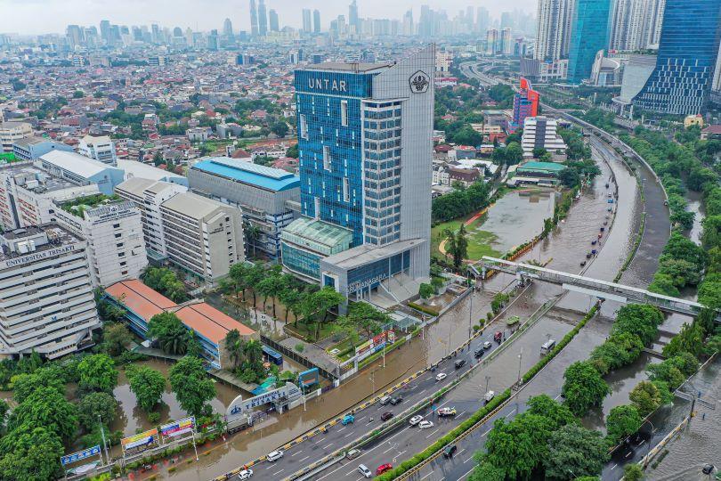 Banjir Awal 2020, Arsitek Ingatkan Jakarta Minim Daerah Resapan Air