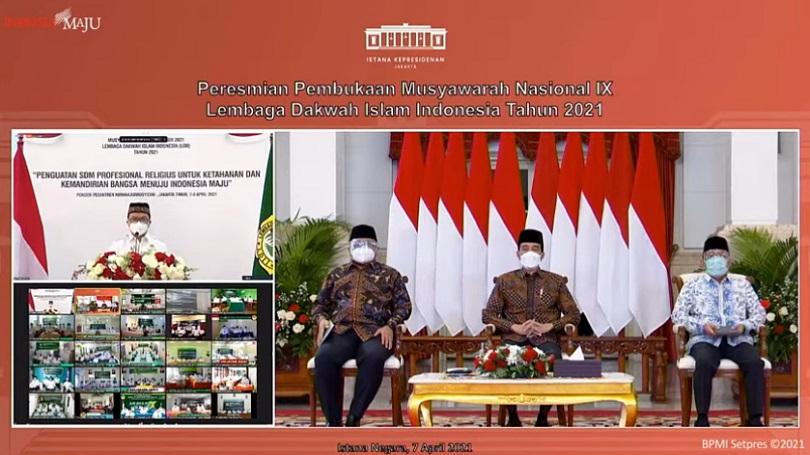 Munas LDII, Jokowi: Hindari Praktik Keagamaan Eksklusif